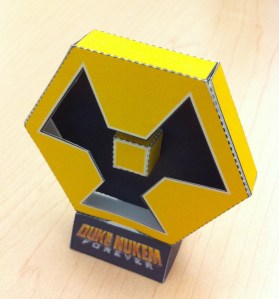 DNF Nukem Symbol papercraft