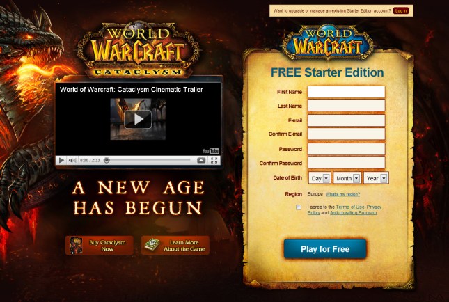 World of Warcraft - Starter Edition World of Warcraft - Starter Edition