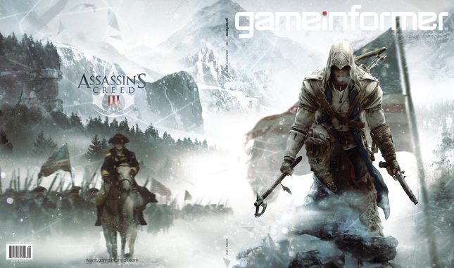 Assassin's Creed III Gameinformer cover