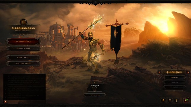 Diablo III @Normal Act I