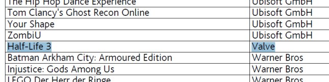 Half-Life 3 To Be Announced At Gamescom 2012?