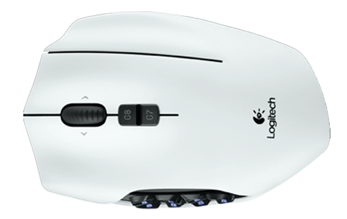 Бял Logitech G600