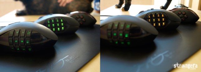 Razer Naga 2012 vs Logitech G600 vs Razer Naga Hex [side grid]