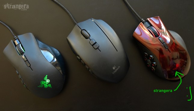 Razer Naga 2012 vs Logitech G600 vs Razer Naga Hex