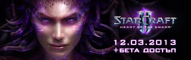StarCraft II: Heart of the Swarm + бета достъп