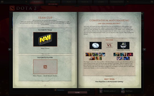 Dota 2 Compendium Matchmaking