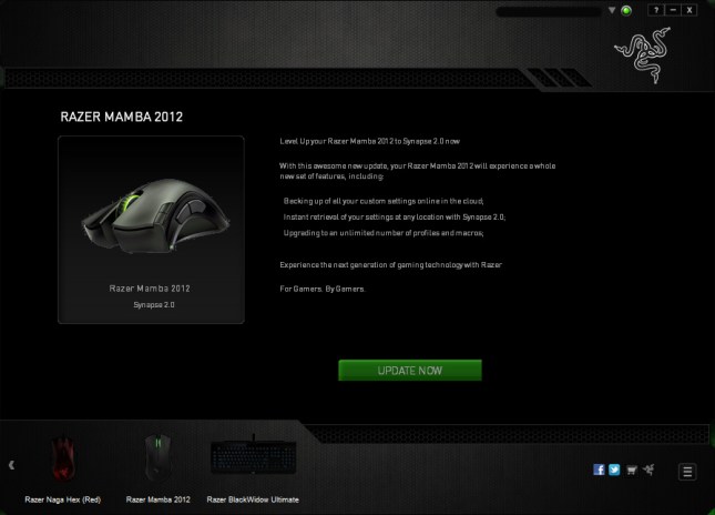 Razer Synapse 2 Mamba 2012 (1)