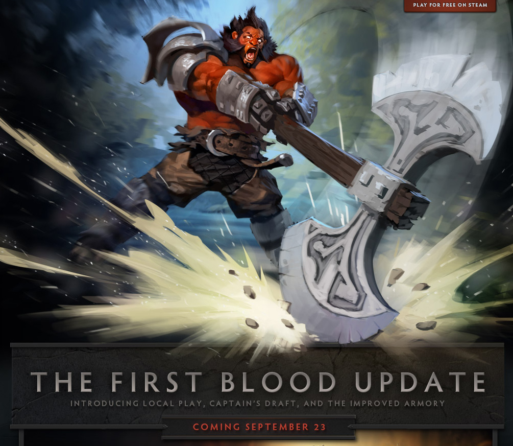 The First Blood Update [Dota 2] | Stranger's Weblog