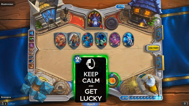 Hearthstone - Keep-calm-and-get-lucky