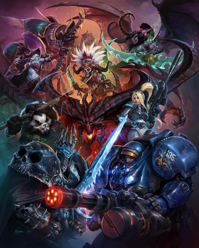 Heroes of the Storm key art