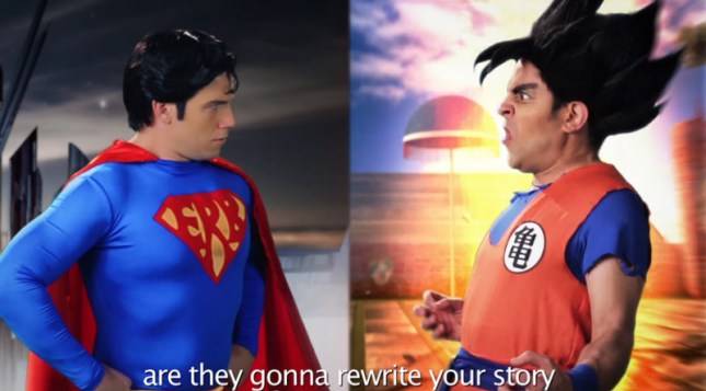 Goku-vs-Superman
