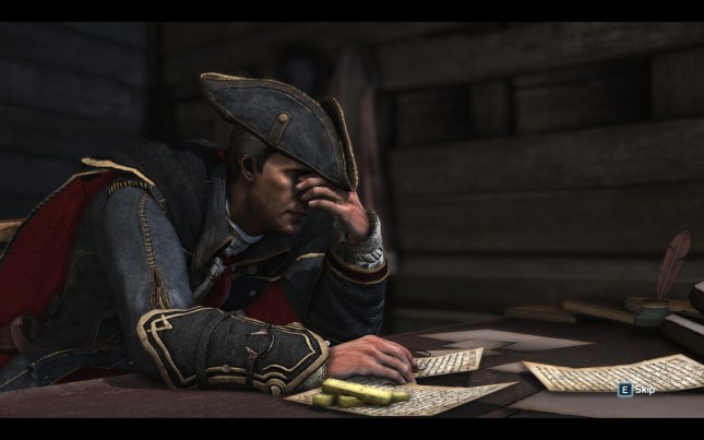 Haytham Kenway Facepalm Connor AC3