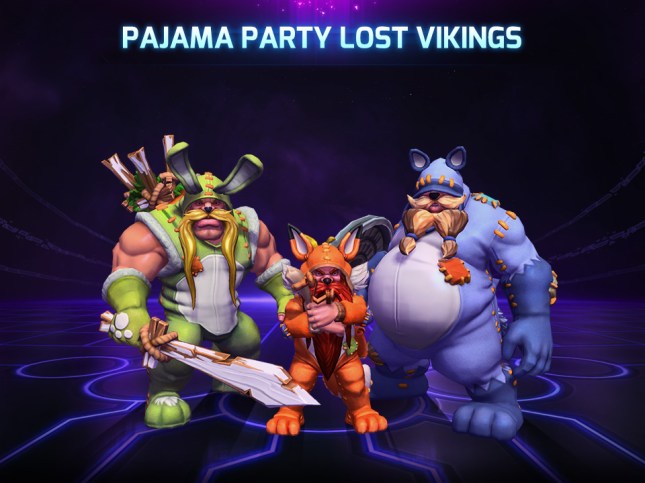 Pajama Party Lost Vikings