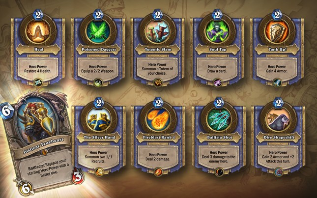 Justicar Trueheart new Hero Powers