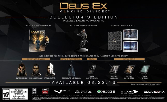 Deus Ex Mankind Divided CE