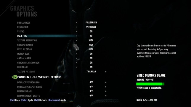 Batman Arkham Knight new options