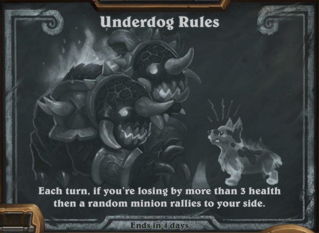 Underdog Rules