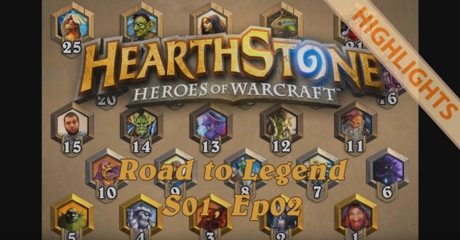 Highlights - Hearthstone Road to Legend, S01, EP02