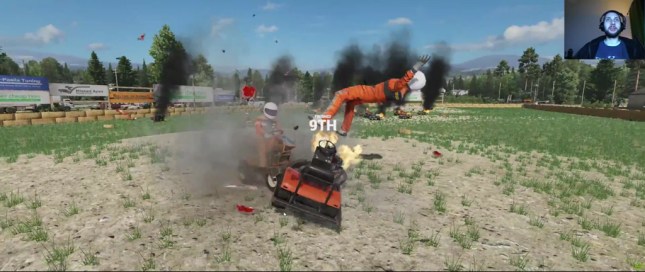 Wreckfest Lawn Mower Derby