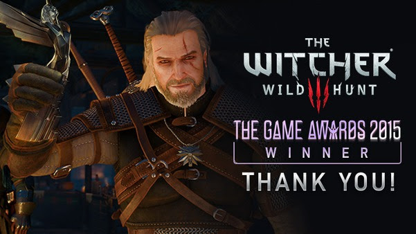 The Witcher 3 Wild Hunt named Game of the Year and Best RPG during The Game Awards 2015