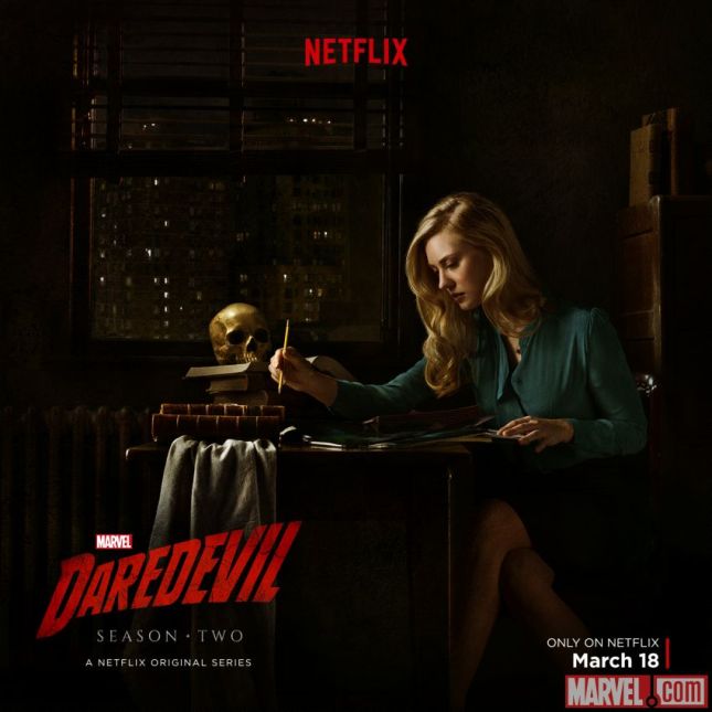 Deborah Ann Woll stars as Karen Page in Marvel's Daredevil Season