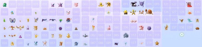 Pokémon GO - my pokemons