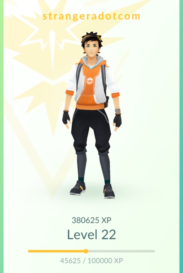 Pokémon GO - 3 weeks - 22 level