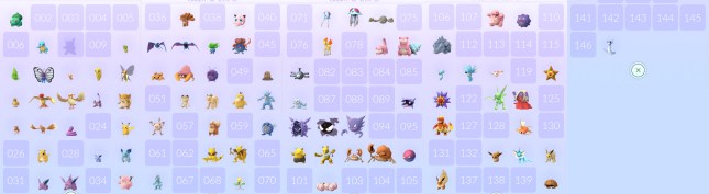 Pokémon GO - 3 weeks - my pokemons